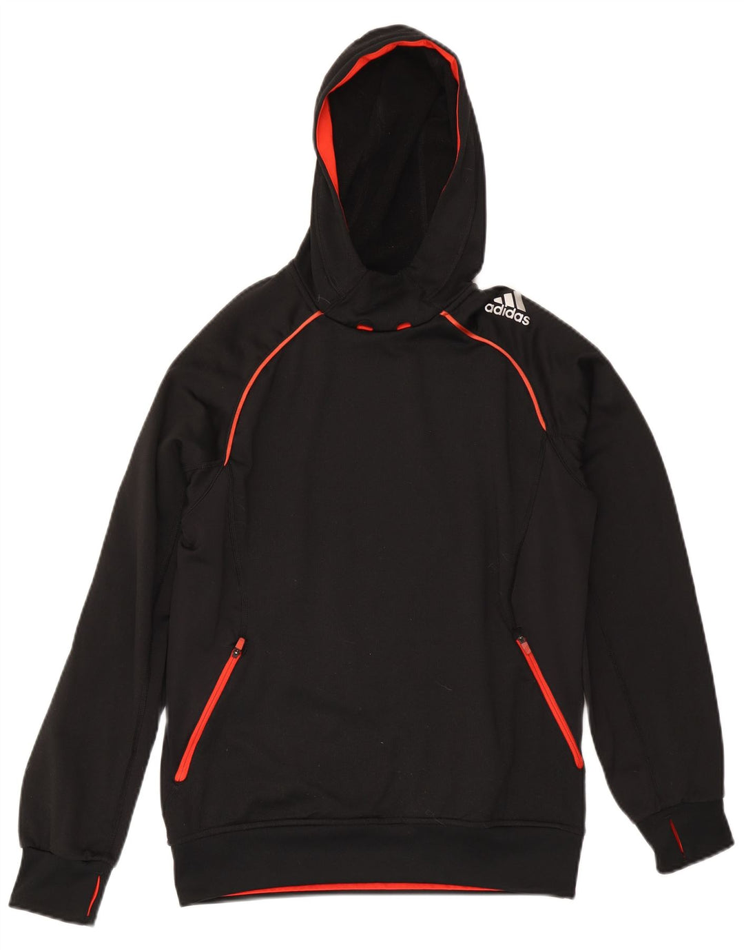 Męska bluza z kapturem Adidas Climawarm, mała, czarna, z poliestru