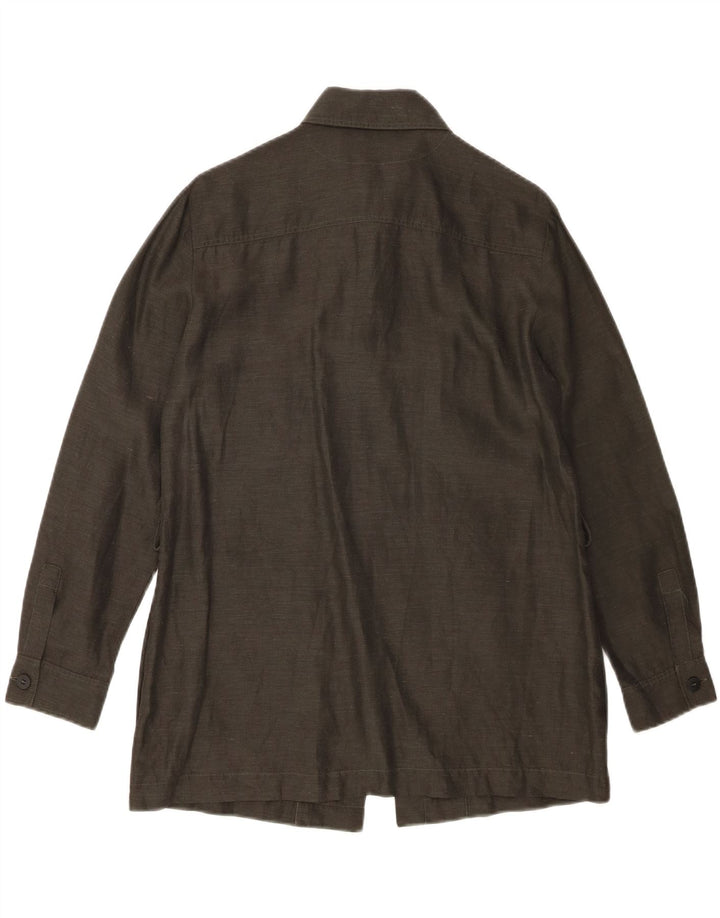 Koszula damska Marella UK 8 Small, lniana khaki