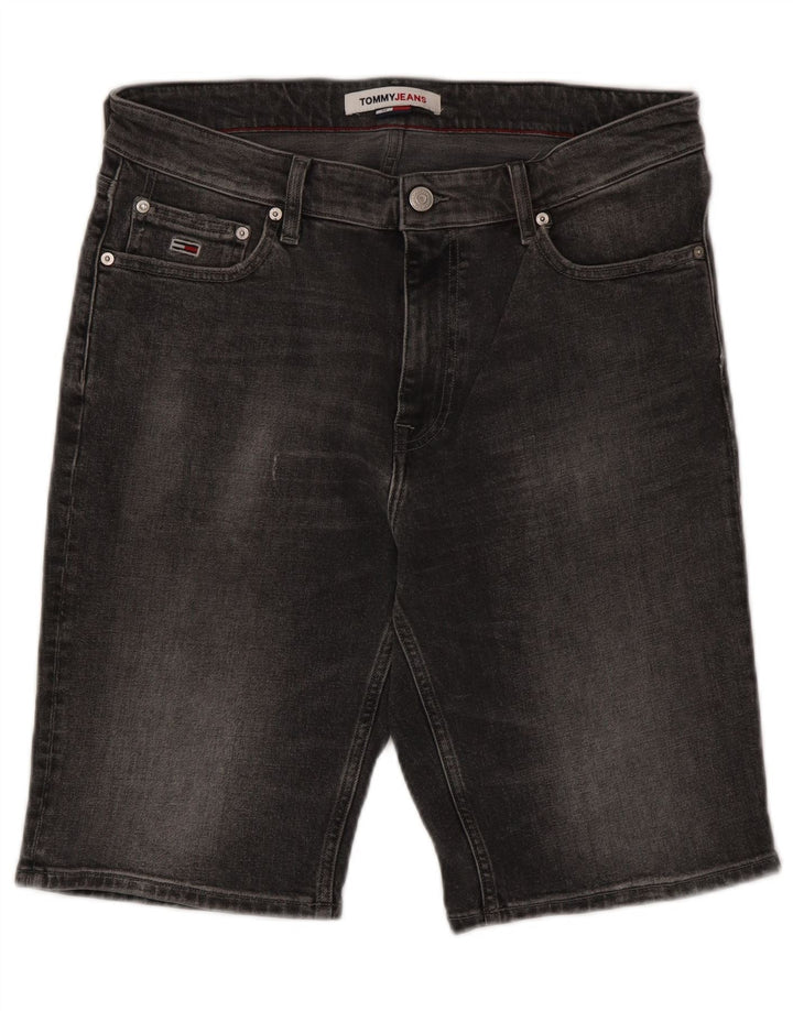 Męskie spodenki jeansowe Tommy Hilfiger W32 Średnioszare bawełniane