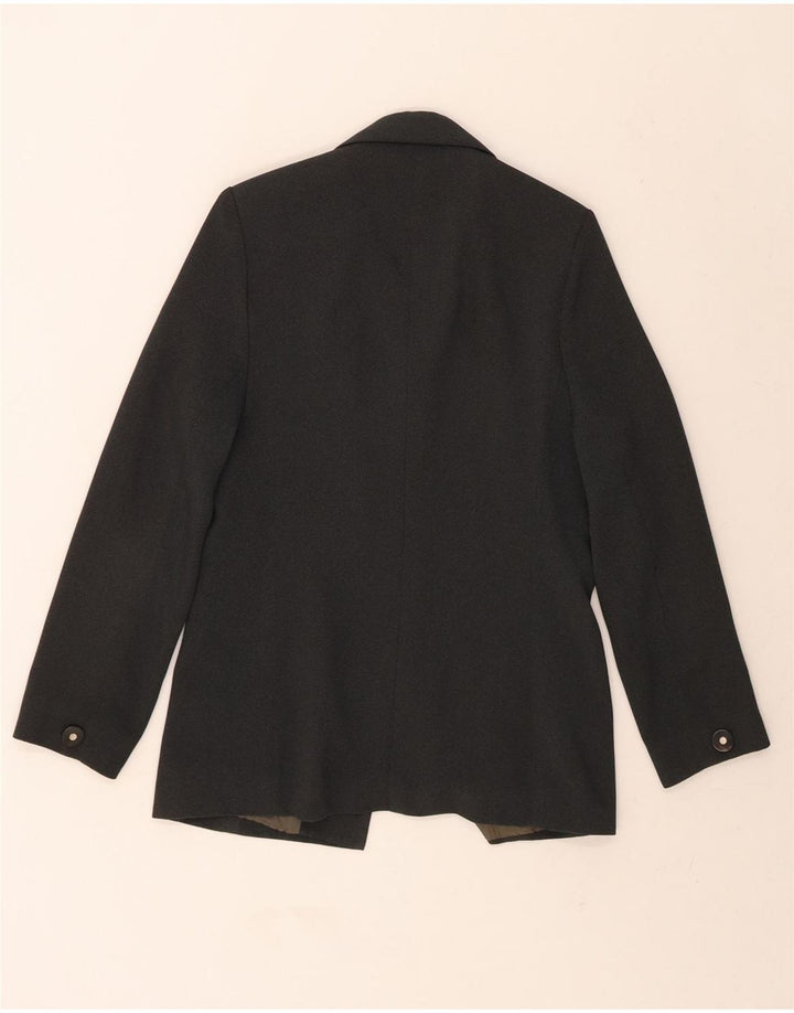 MAX PIERRE Womens 4 Button Blazer Jacket UK 10 Small Grey Vintage Max Pierre and Second-Hand Max Pierre from Messina Hembry 