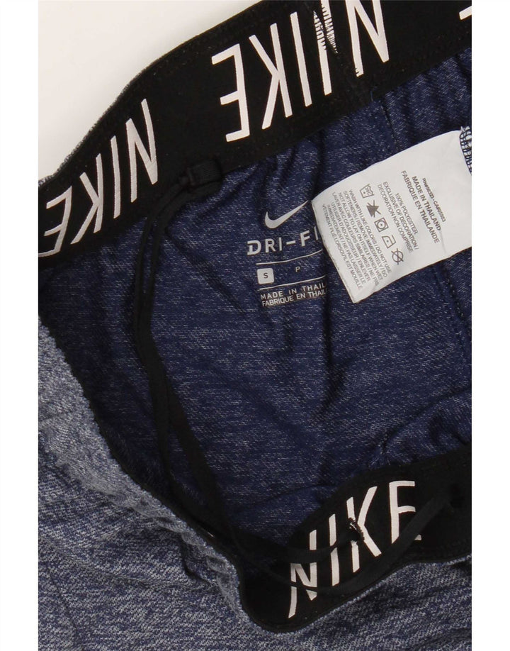 Damskie spodenki sportowe Nike Dri Fit UK 10, małe, niebieskie cętki, poliester