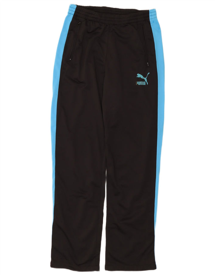 Męskie spodnie dresowe Puma, poliester w kolorze średniej czarnej kolorystyki