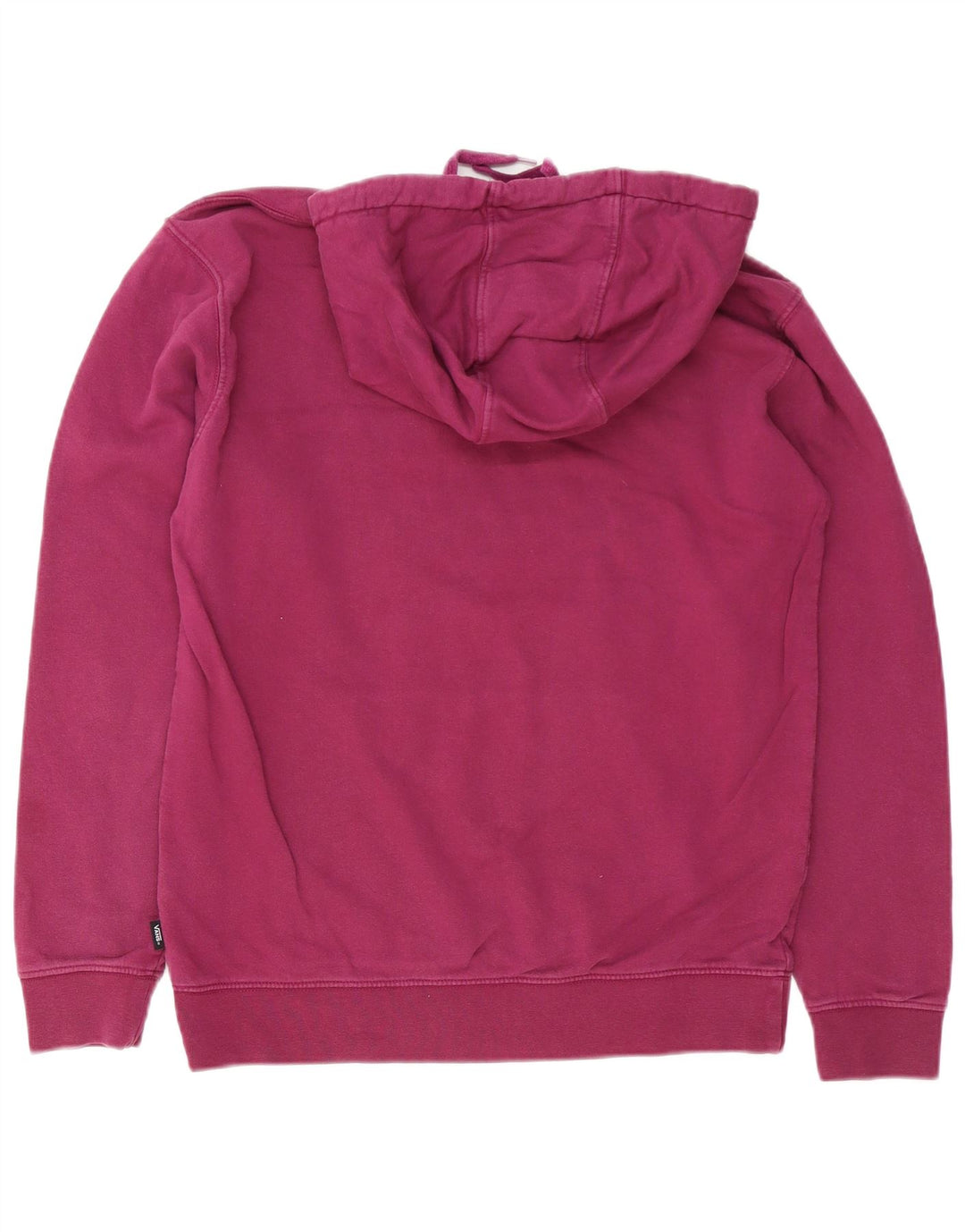 Męski sweter z kapturem Vans, średni bordowy, bawełniany