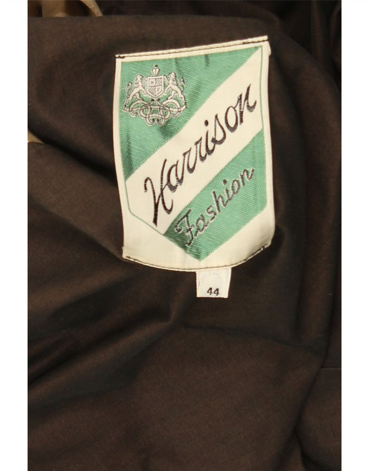 Vintage damski trencz IT 44 średni beż