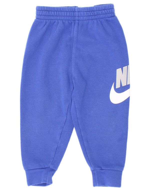 Spodnie dresowe dla chłopców Nike Baby Graphic Joggers 18-24 miesięcy, niebieska bawełna