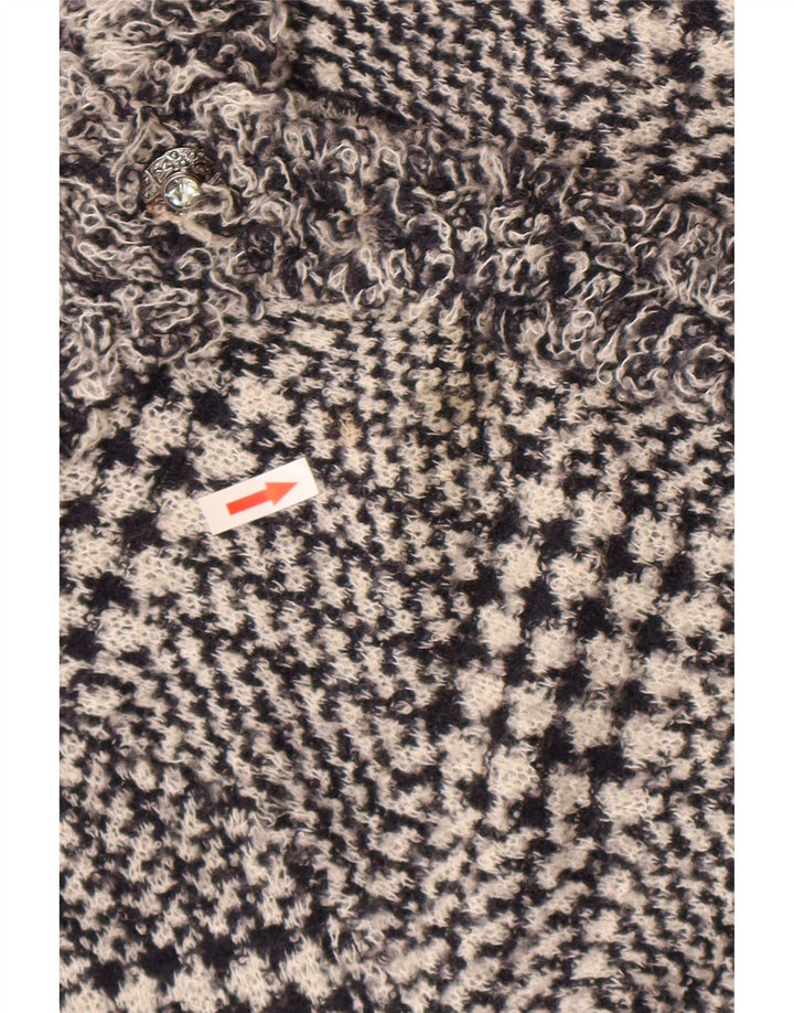 Sweter damski Marks & Spencer UK 12, średni granatowy w pepitkę