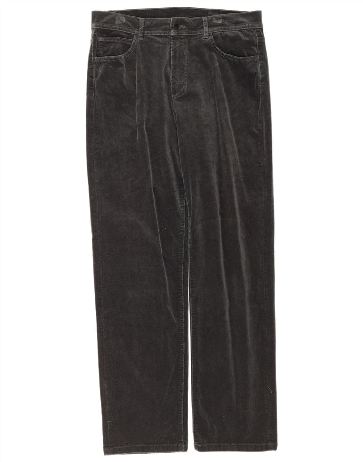 Damskie sztruksowe spodnie Massimo Dutti EU 40 Medium W30 L31 Granatowe