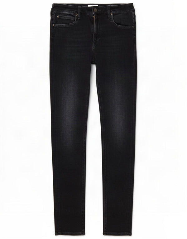 Lee Mens Malone Skinny Jeans W31 L34 Navy Blue Cotton