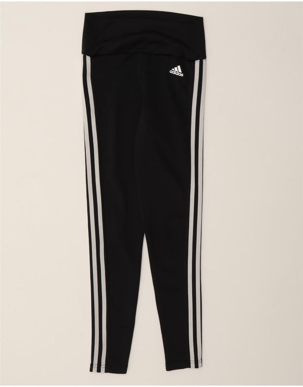 Damskie legginsy Adidas Aeroready UK 4/6 XS, czarny poliester
