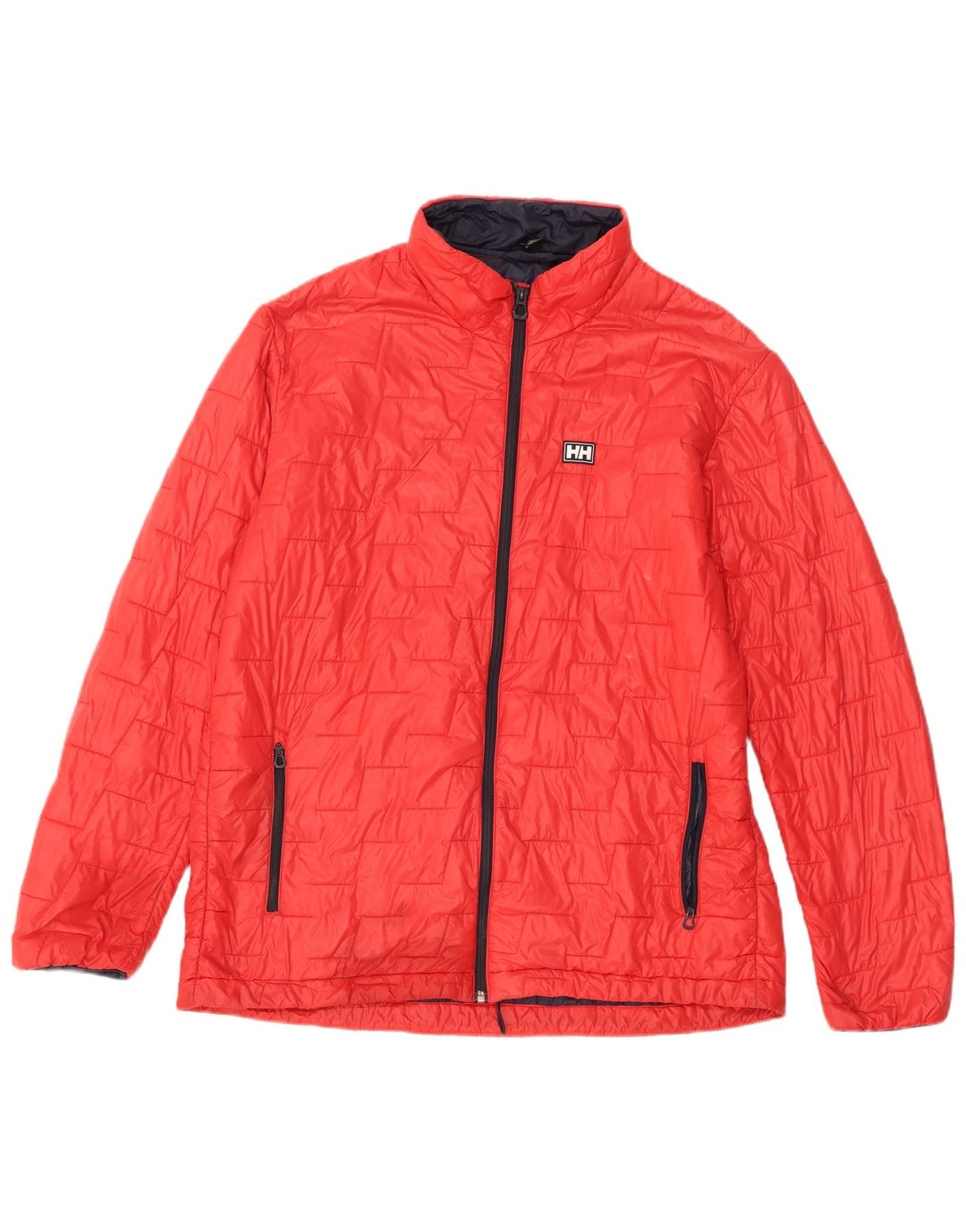 Męska ocieplana kurtka Helly Hansen UK 42 XL, czerwona, poliamidowa