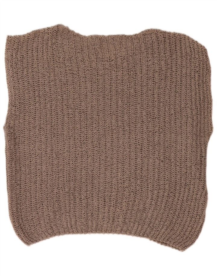 Damski tank top Zara Oversize UK 10 Small Beżowy