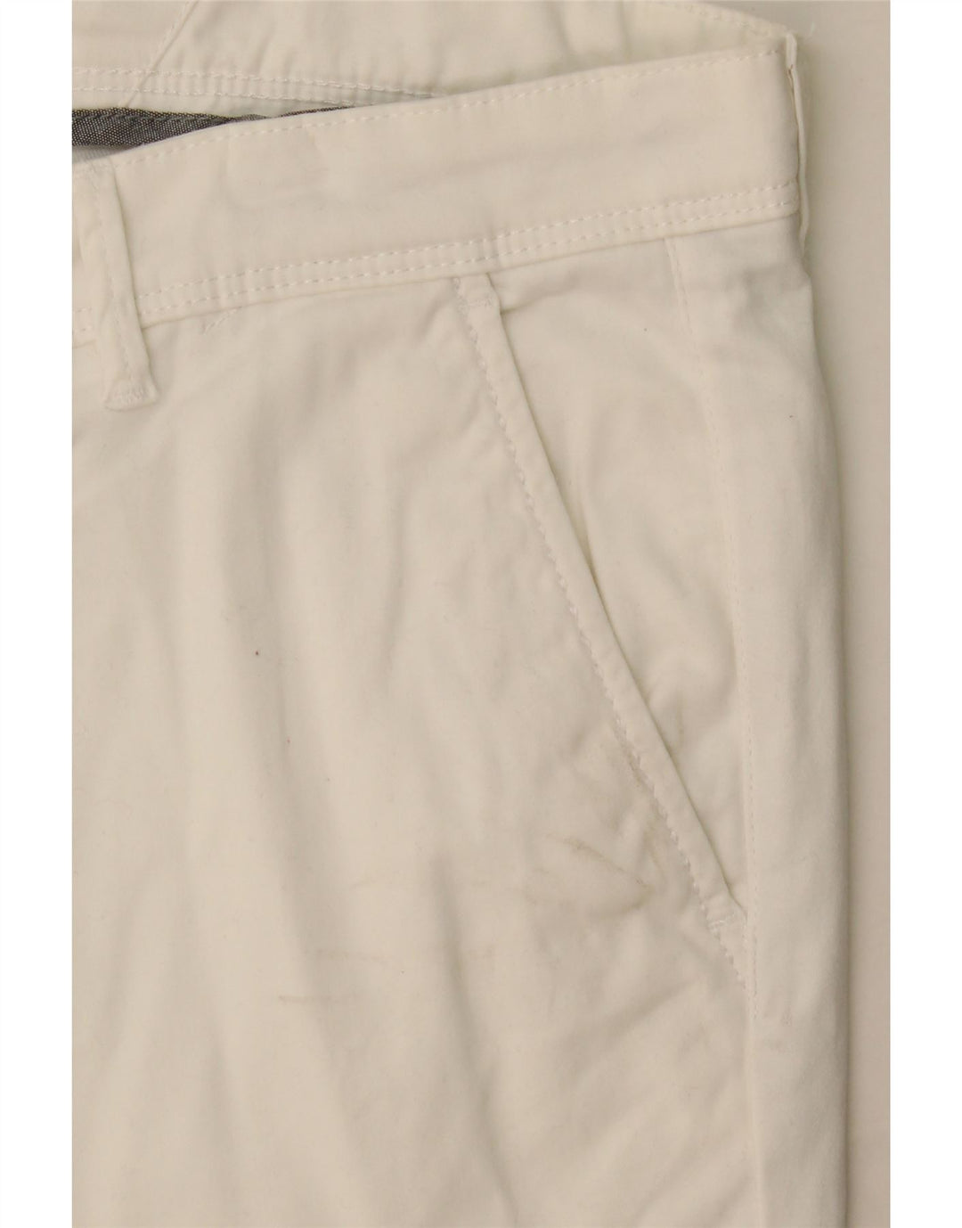 Męskie spodenki chino JACK & JONES średnie W32 białe