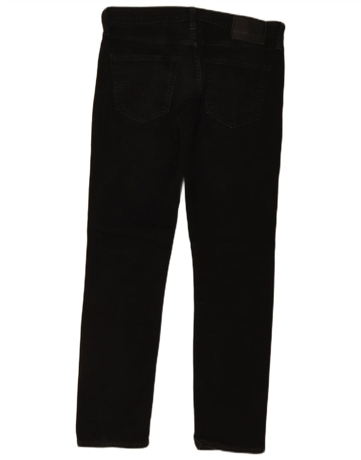 Męskie jeansy Levi's 511 Slim W32 L32 Czarna bawełna