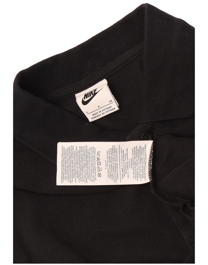 Męska koszulka polo Nike, mała, czarna, bawełniana