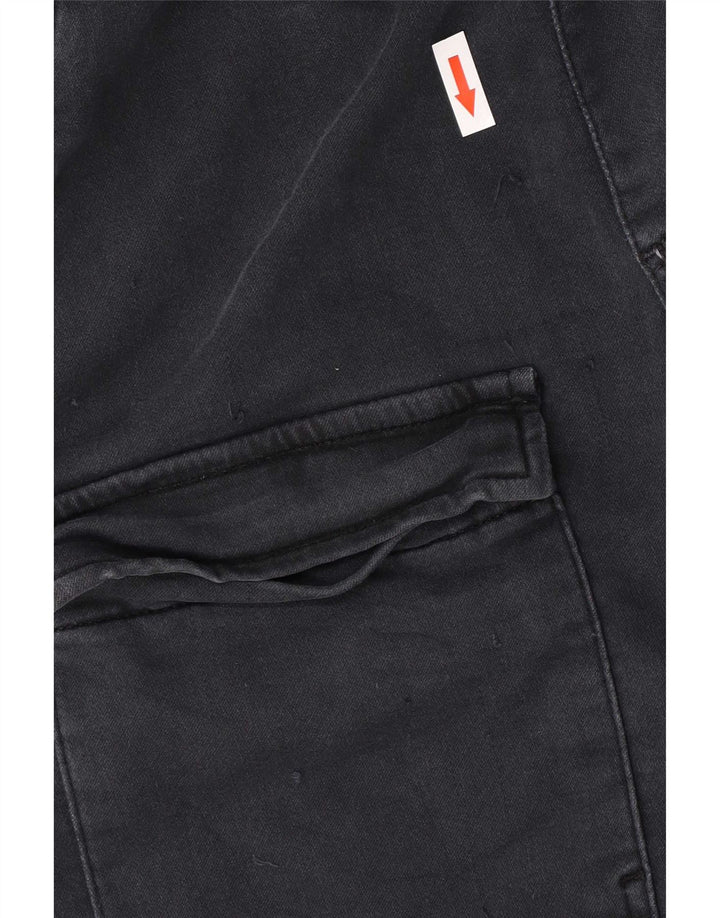 Spodnie męskie Zara Joggers Cargo Small W30 L28 Granatowe