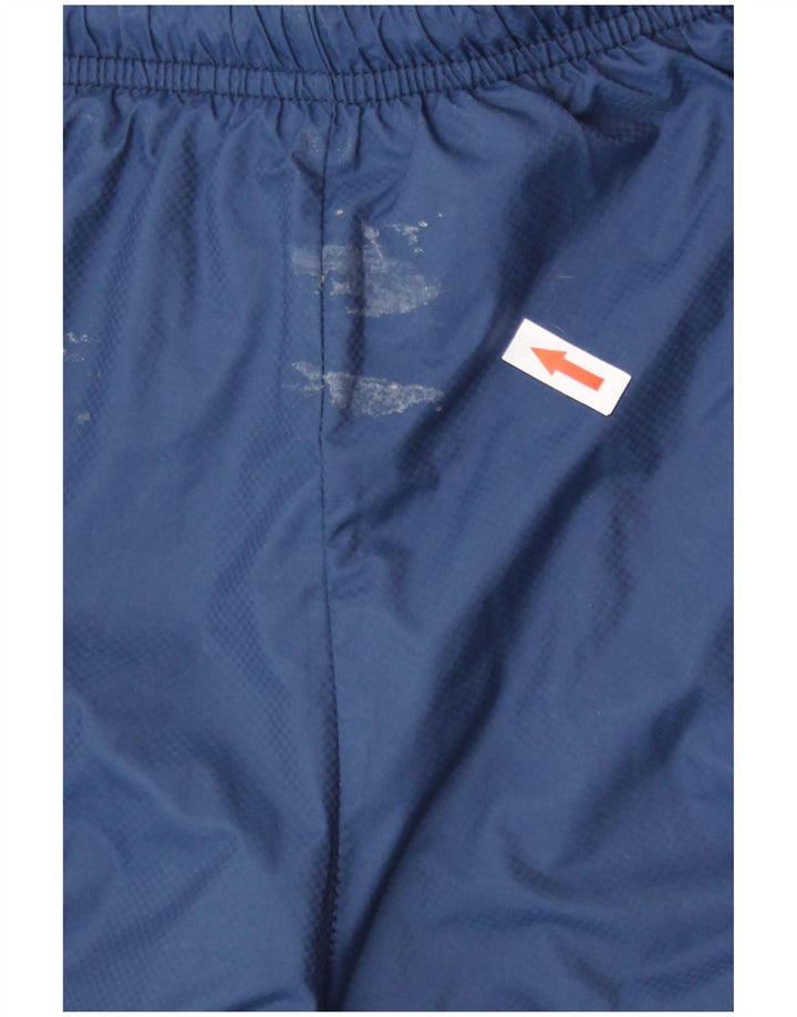 Męskie spodnie dresowe Adidas, duże, granatowe, nylonowe