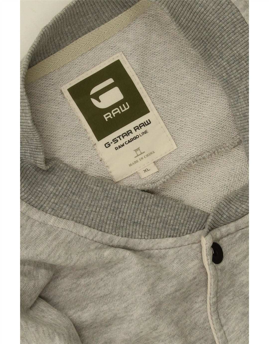 G-STAR Mens Varsity Jacket UK 42 XL Grey Camouflage Cotton Vintage G-Star and Second-Hand G-Star from Messina Hembry 
