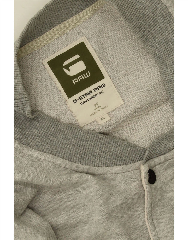 G-STAR Mens Varsity Jacket UK 42 XL Grey Camouflage Cotton Vintage G-Star and Second-Hand G-Star from Messina Hembry 