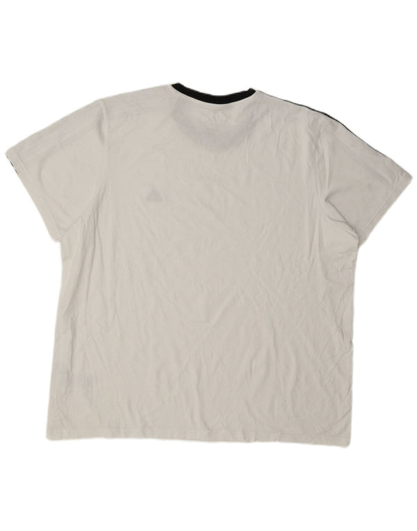 Damska koszulka Adidas Top UK 20/22 XL Biała bawełna