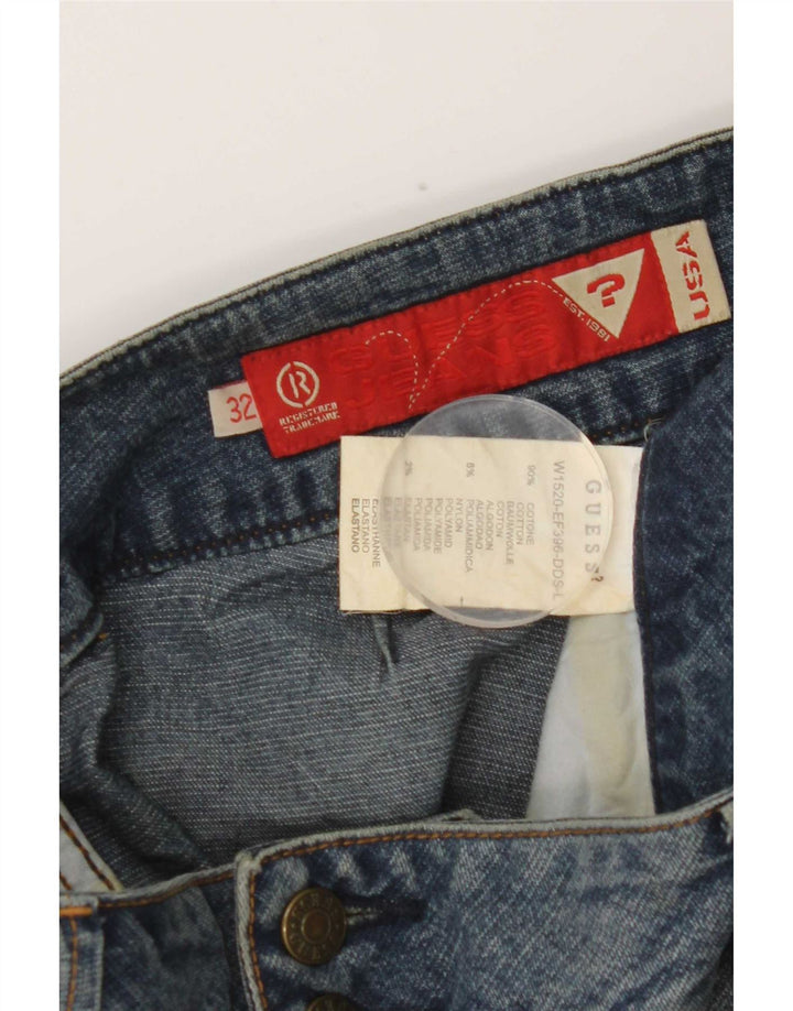 Jeansy damskie Guess Bootcut W32 L32 Niebieskie bawełniane