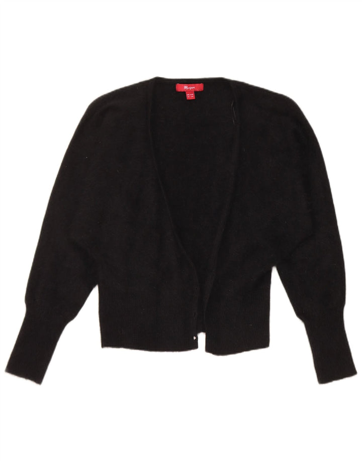 Sweter damski Monsoon Open Cardigan UK 12 Medium Black Angora