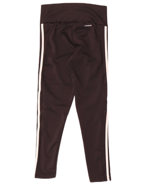 Damskie legginsy Adidas Aeroready UK 8/10, małe, czarne, poliestrowe