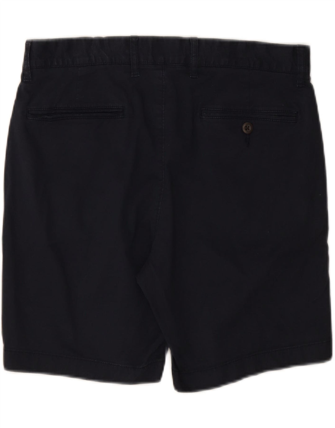 J. CREW Mens Chino Shorts W30 Medium Navy Blue Cotton Vintage J. Crew and Second-Hand J. Crew from Messina Hembry 