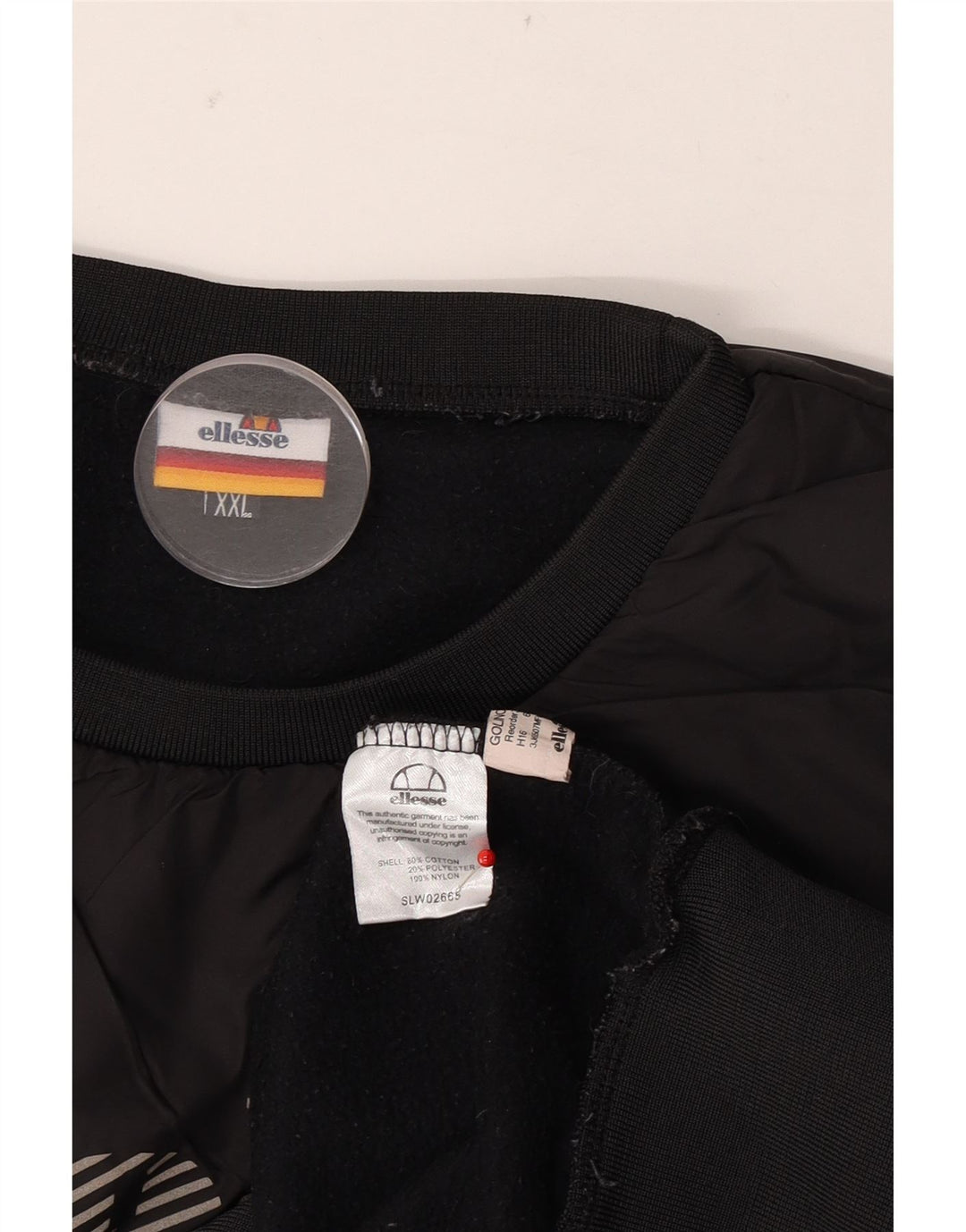 Męska bluza z grafiką Ellesse, 2XL, szara bawełna