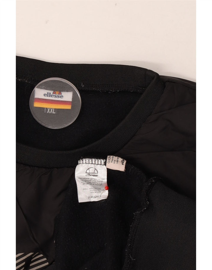 Męska bluza z grafiką Ellesse, 2XL, szara bawełna