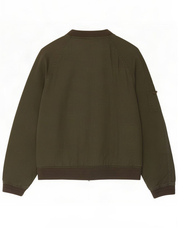 Superdry Męska kurtka bomber UK 36 Small Khaki Lyocell