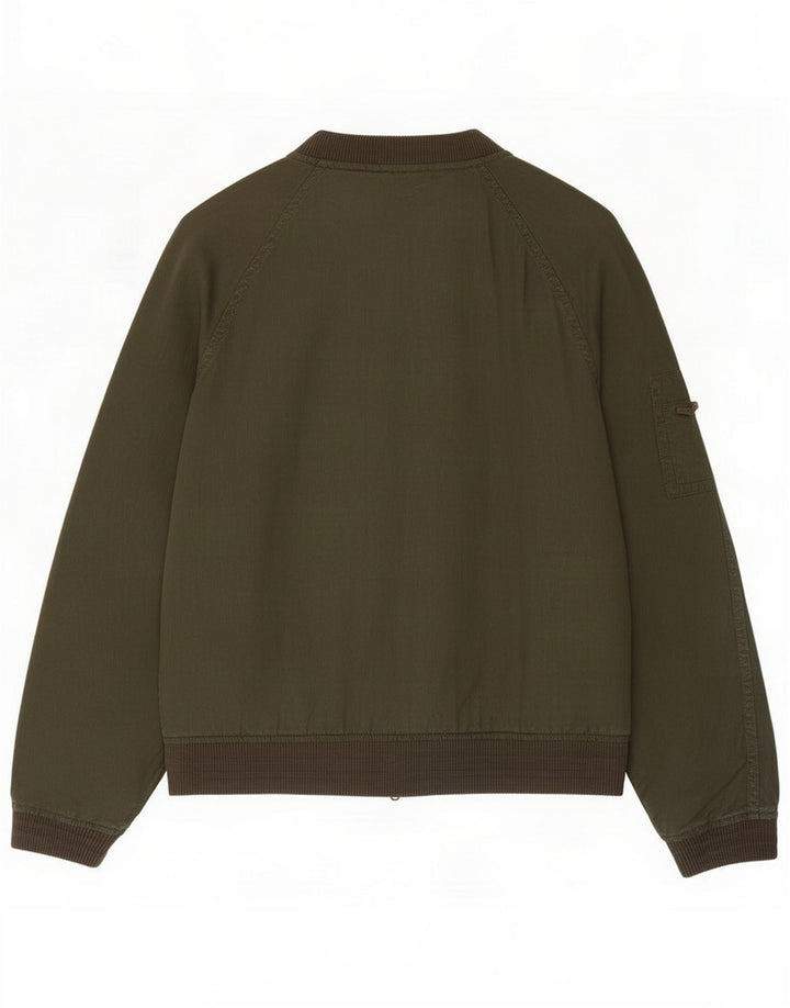 Superdry Męska kurtka bomber UK 36 Small Khaki Lyocell