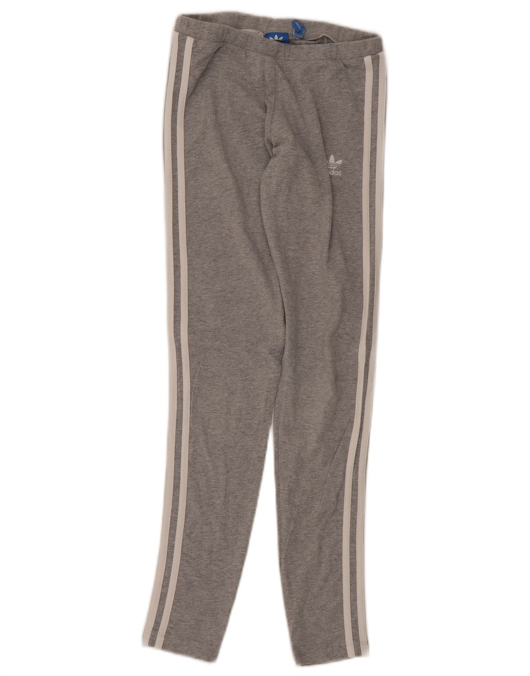 Legginsy Damskie Adidas UK 10 Małe Szare Bawełniane