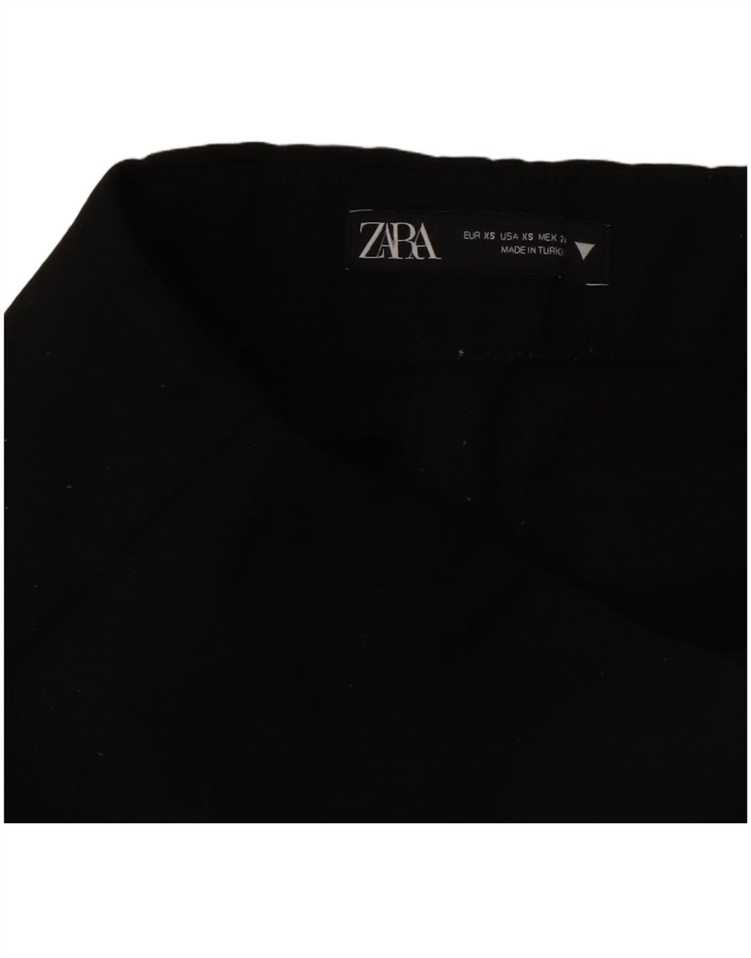 Damskie spodenki Zara XS W24, czarne, poliestrowe