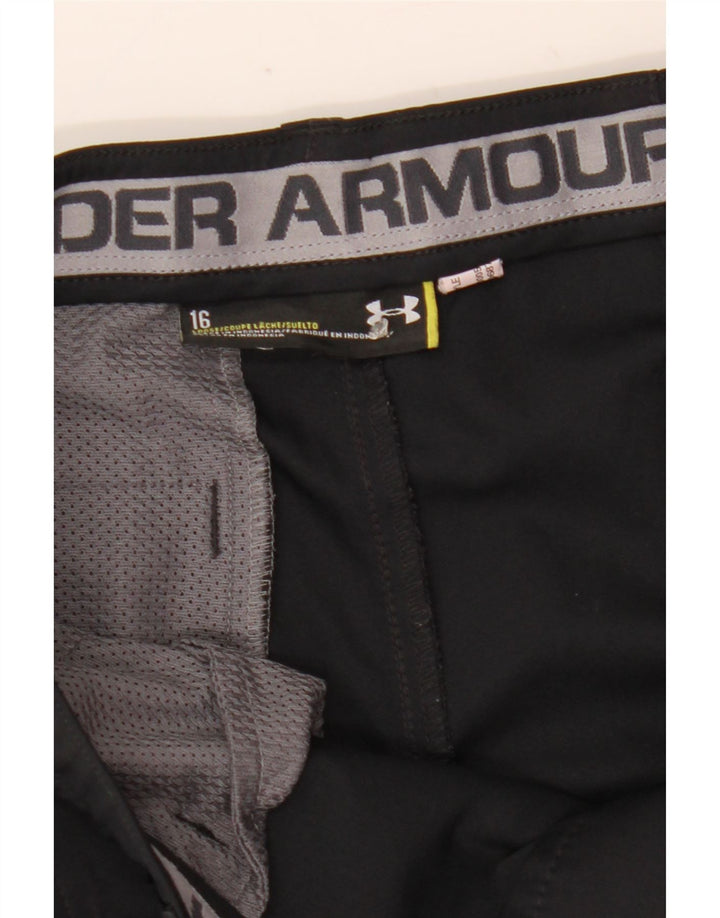 Spodenki Chino chłopięce Under Armour 15-16 lat W27 czarne