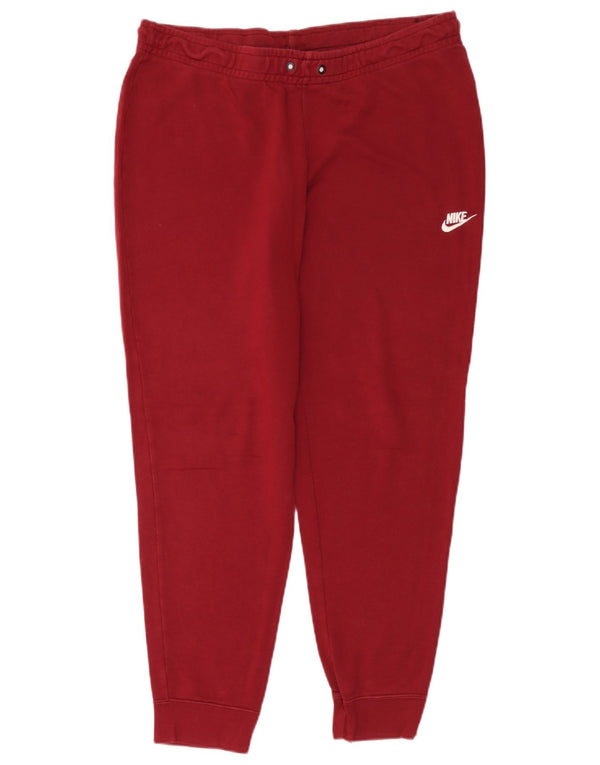 Damskie spodnie dresowe Nike Joggers UK 18 XL Czerwone bawełniane