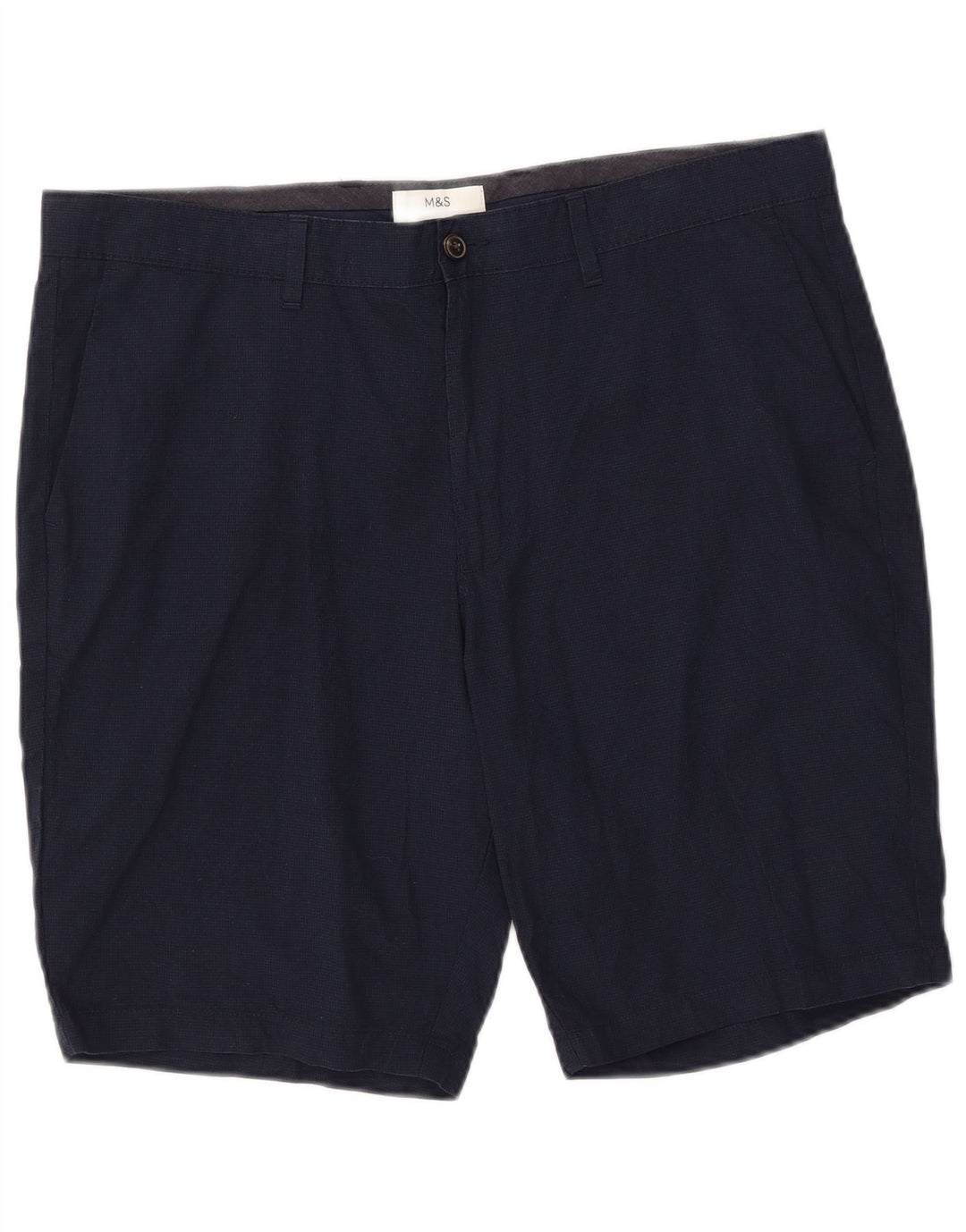 Męskie spodenki Chino Marks & Spencer W38 XL, granatowe, bawełniane