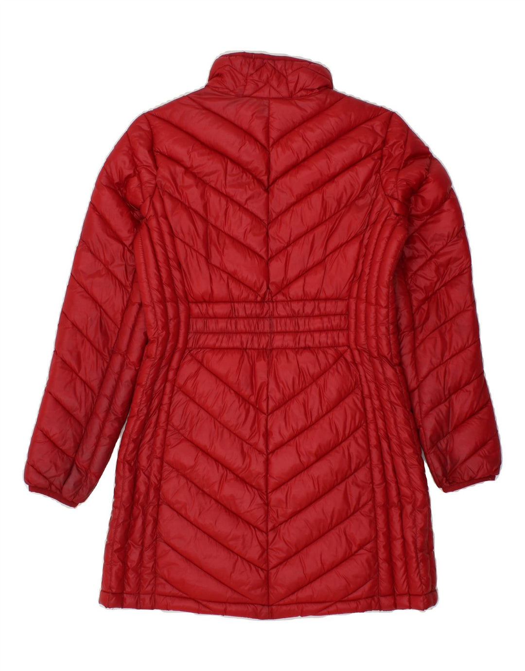 MICHAEL KORS Womens Padded Coat UK 10 Small Red Nylon Vintage Michael Kors and Second-Hand Michael Kors from Messina Hembry 