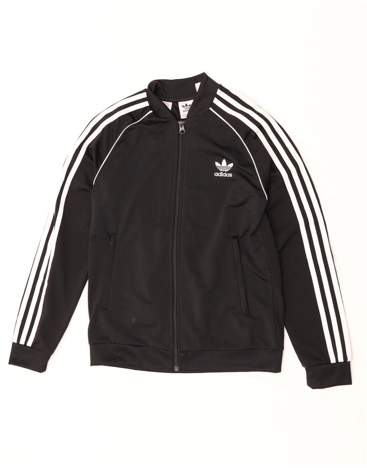 Chłopięca bluza dresowa Adidas 12-13 lat, czarna, poliester