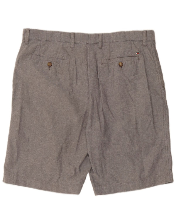 Męskie spodenki Chino Tommy Hilfiger W36, duże, szare, bawełniane