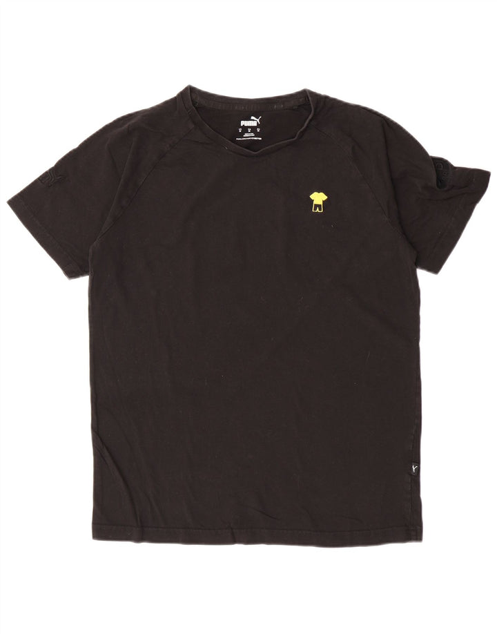 Męska koszulka T-shirt Puma, średnia czarna