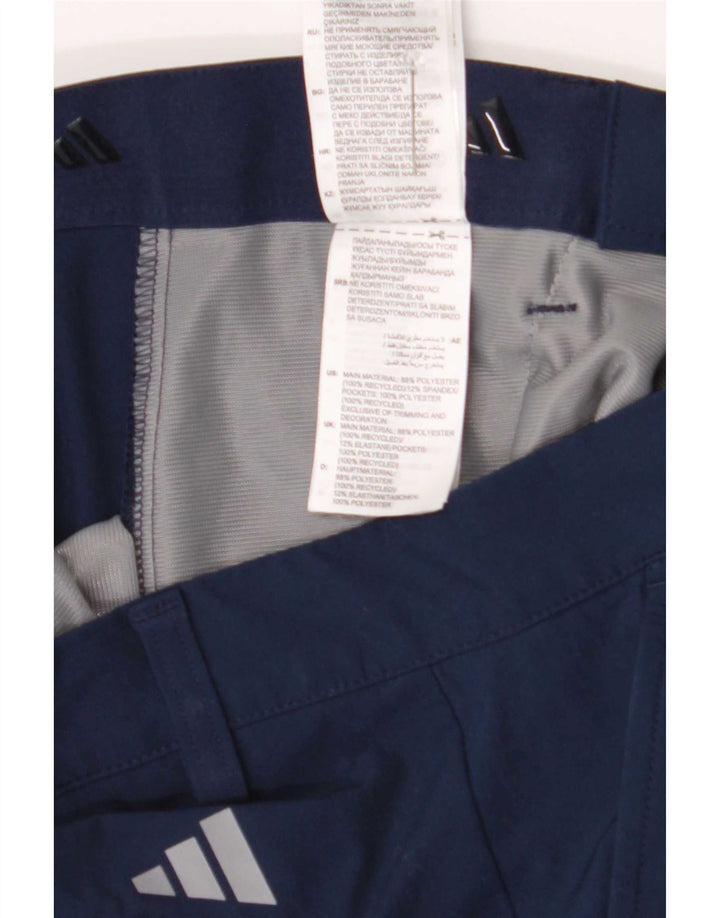 Spodnie męskie Adidas Slim Chino W28 L34 Granatowy poliester