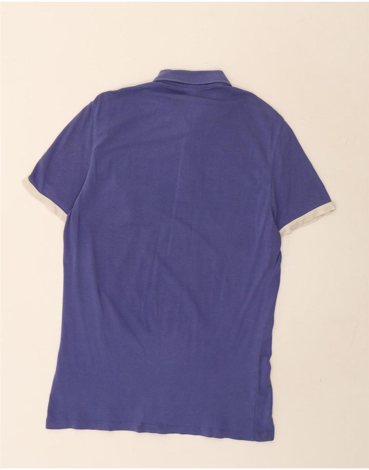 Męska koszulka polo Trussardi Jeans, duża, fioletowa
