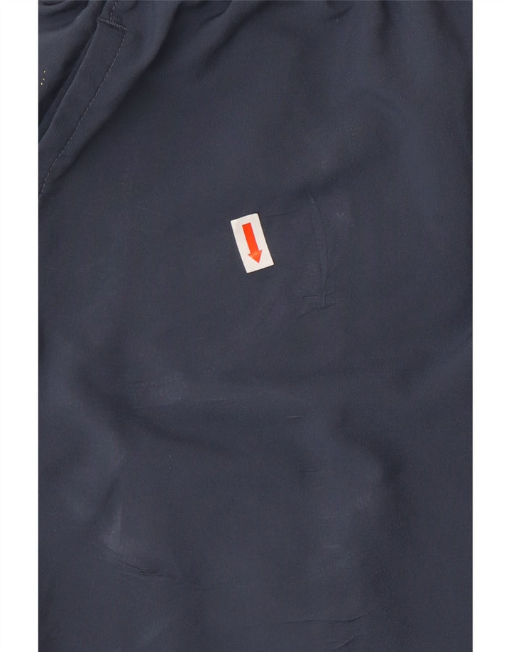 Chłopięce spodenki sportowe z grafiką UNDER ARMOUR na 11-12 lat, duże, niebieskie, poliestrowe