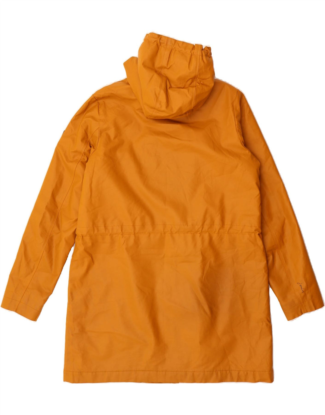 JOULES Womens Hooded Raincoat UK 12 Medium  Brown Cotton Vintage Joules and Second-Hand Joules from Messina Hembry 