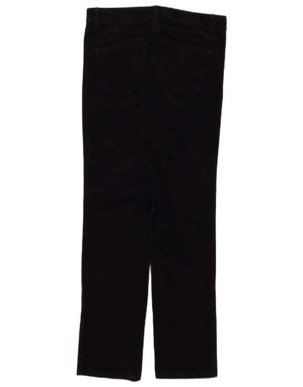 Marks & Spencer Damskie sztruksowe spodnie z wysokim stanem UK 12 Medium W32 L30 Bl