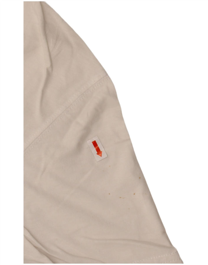 Męski T-shirt z grafiką La Martina, średni biały