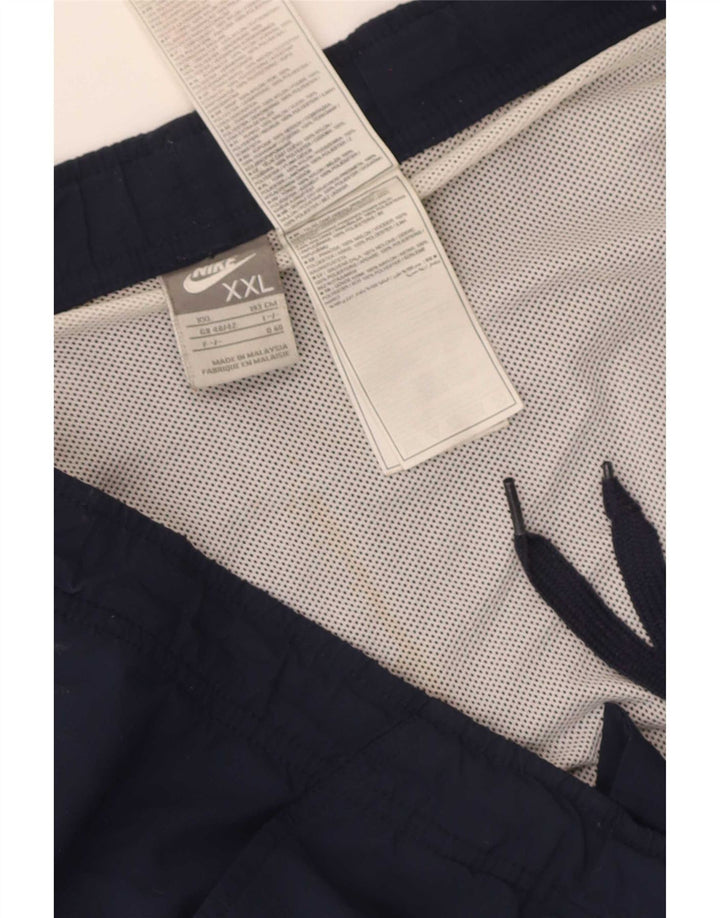 Męskie spodenki kąpielowe Nike 2XL granatowe, poliestrowe