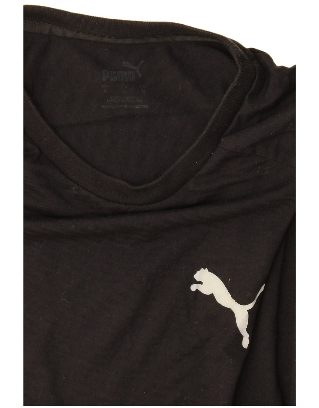 Męska koszulka T-shirt Puma, średnia czarna