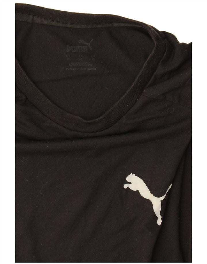 Męska koszulka T-shirt Puma, średnia czarna