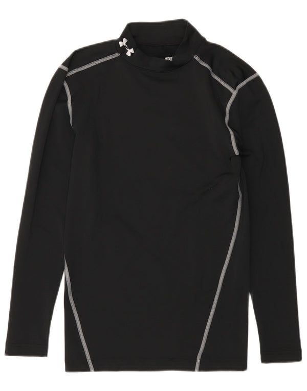 Damski top kompresyjny Under Armour z długim rękawem, UK 8, mały, czarny